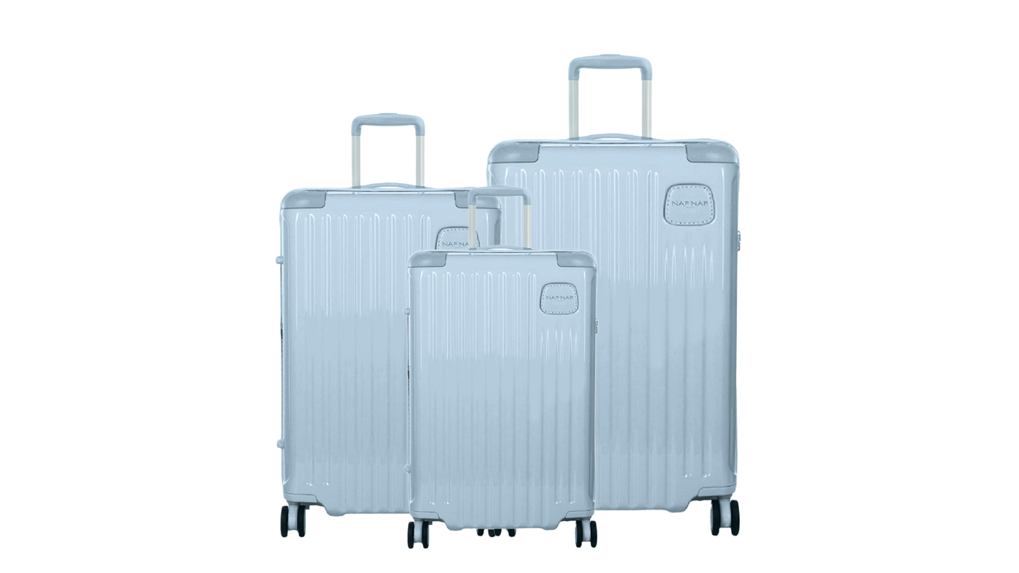 Ensemble de 3 valises S/M/L CENDRILLON SKY NAF NAF