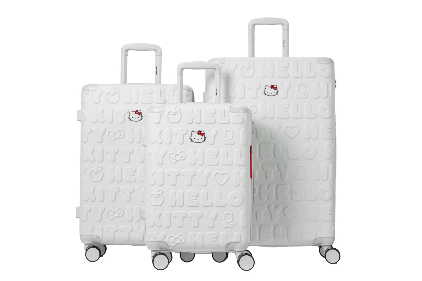 Set de 3 valises Rigides KUKIRIN IVORY HELLO KITTY