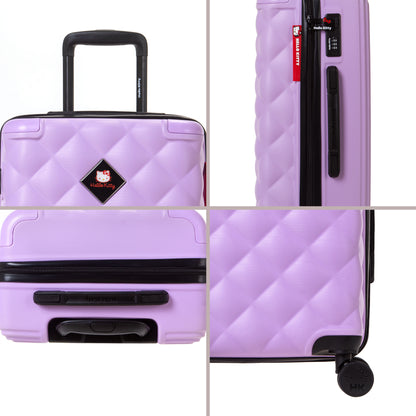 Set de 3 valises Rigides MARU LIGHT PURPLE HELLO KITTY