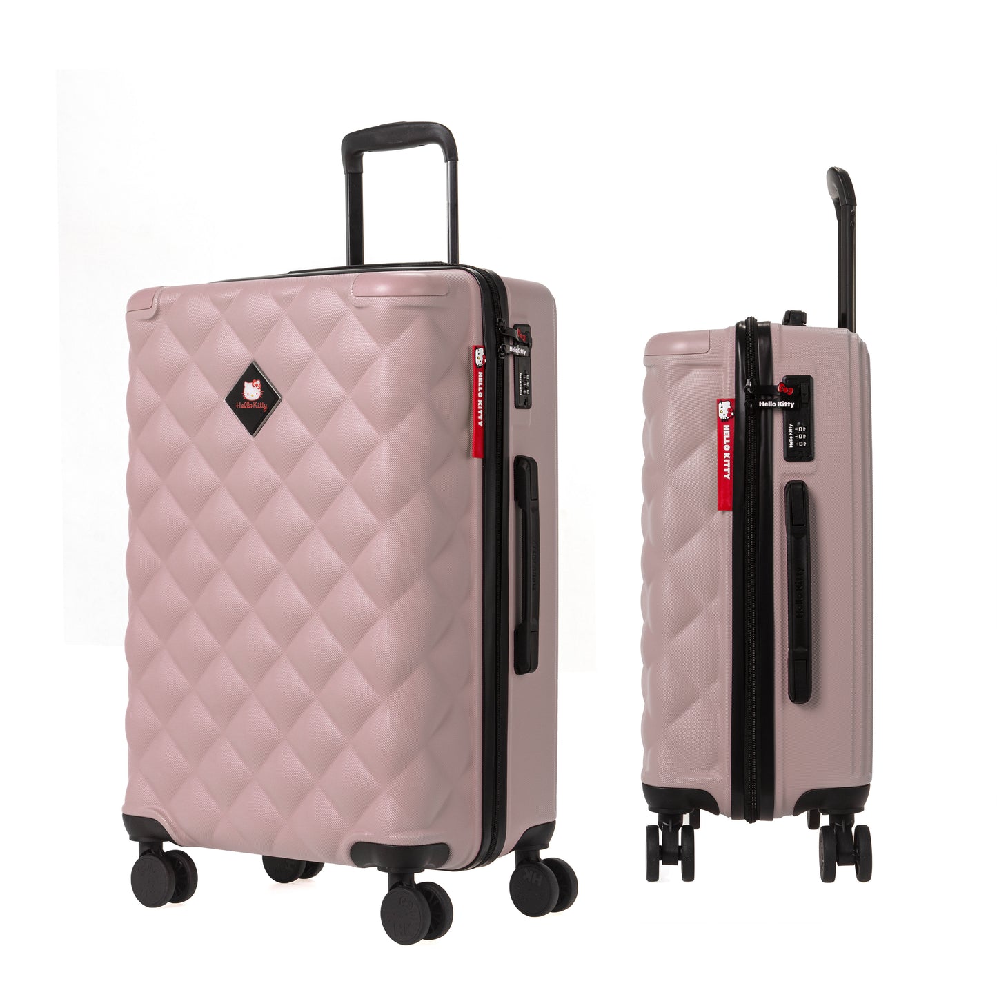 Set de 3 valises Rigides MARU PINK GOLD HELLO KITTY