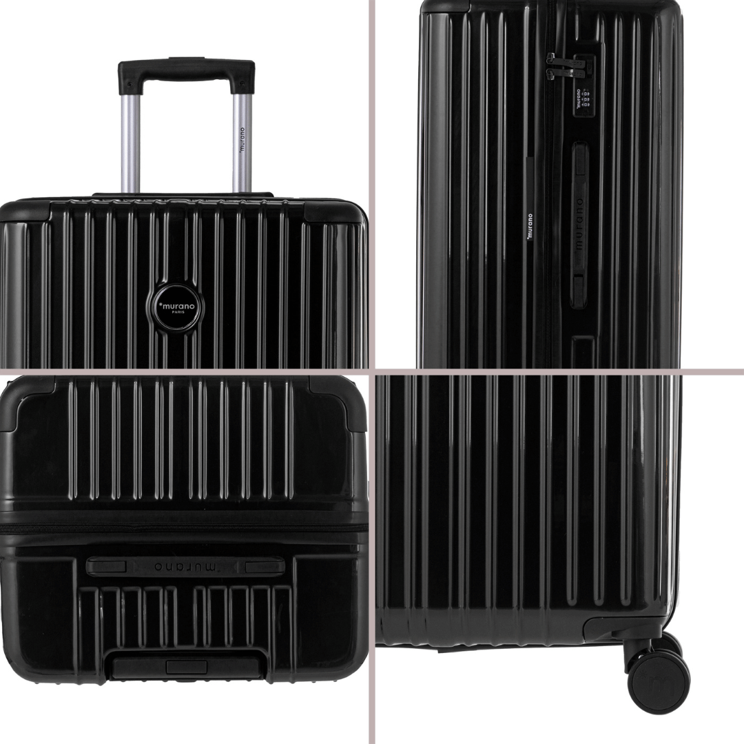 Valise Extra Large Rigide 86 cm (Bagage XL) RIO TRUNK BLACK