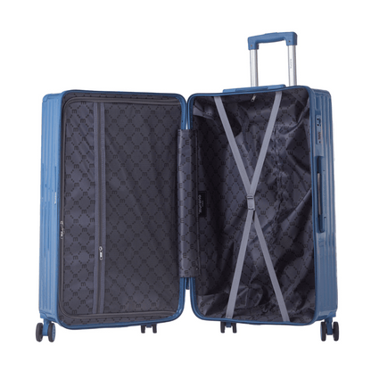 Valise Grande Rigide  76 cm (Bagage L) RIO TRUNKUE BLUE GREY