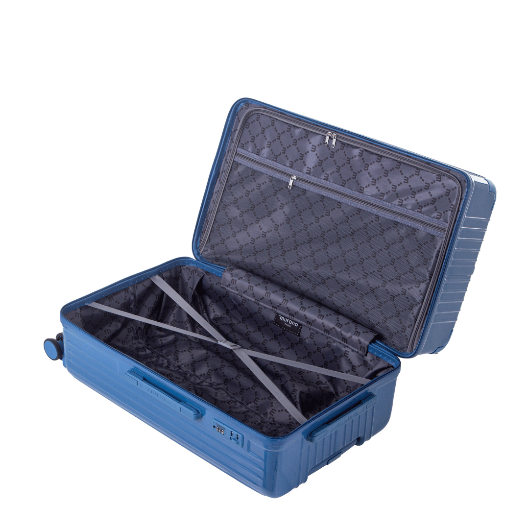 Valise Grande Rigide  76 cm (Bagage L) RIO TRUNKUE BLUE GREY