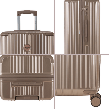 Valise Grande Rigide  76 cm (Bagage L) RIO TRUNK CHAMPAGNE