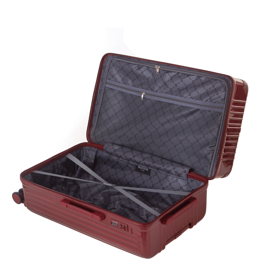 Valise Grande Rigide  76 cm (Bagage L) RIO TRUNK DARK RED