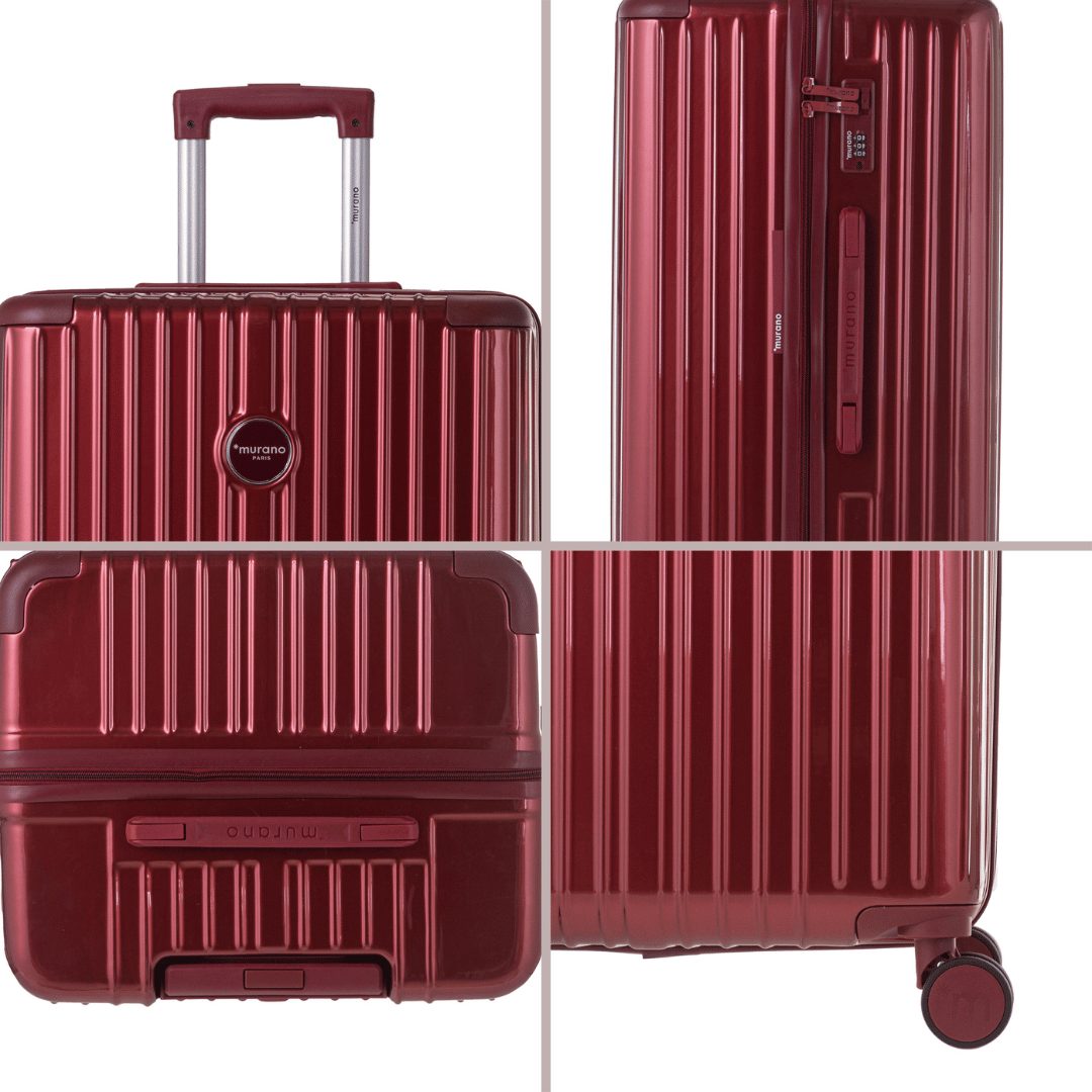 Valise Grande Rigide  76 cm (Bagage L) RIO TRUNK DARK RED