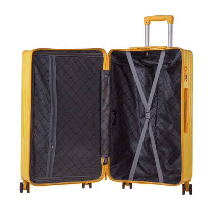 Valise Extra Large Rigide 86 cm (Bagage XL) RIO TRUNK DARK YELLOW