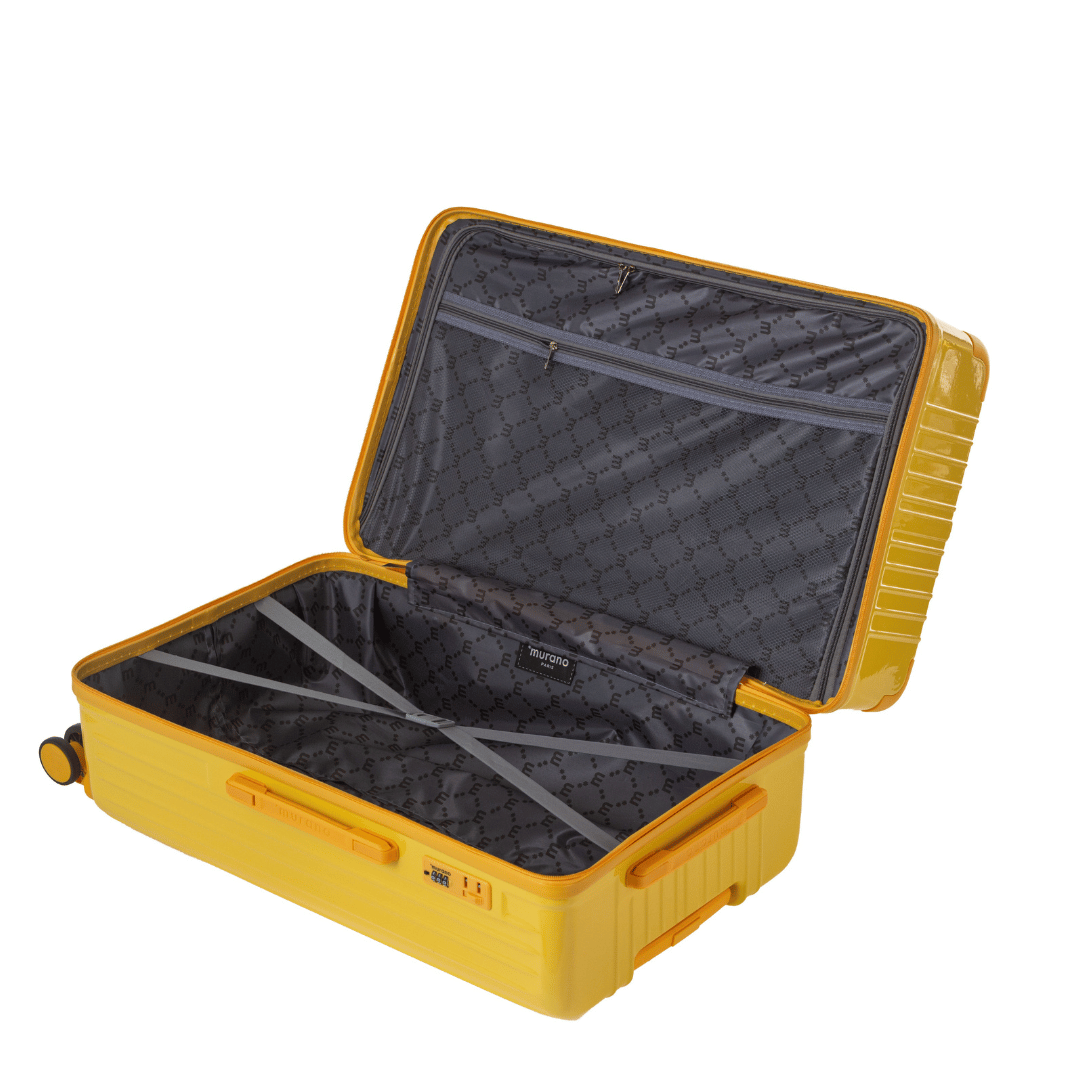 Valise Extra Large Rigide 86 cm (Bagage XL) RIO TRUNK DARK YELLOW