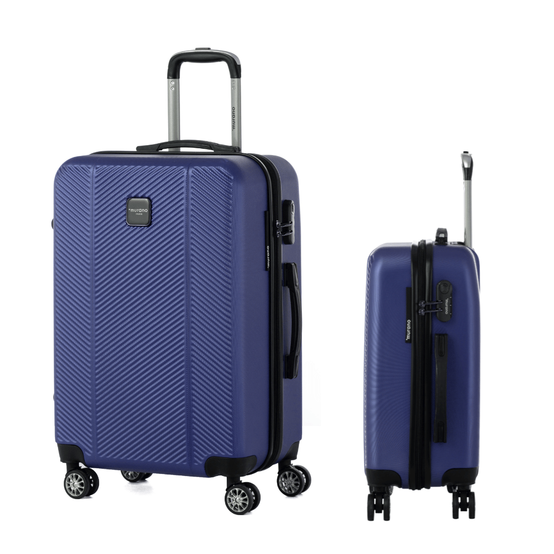 Set de 2 valises Rigide  (M-66cm) (S-56cm) TBO NAVY