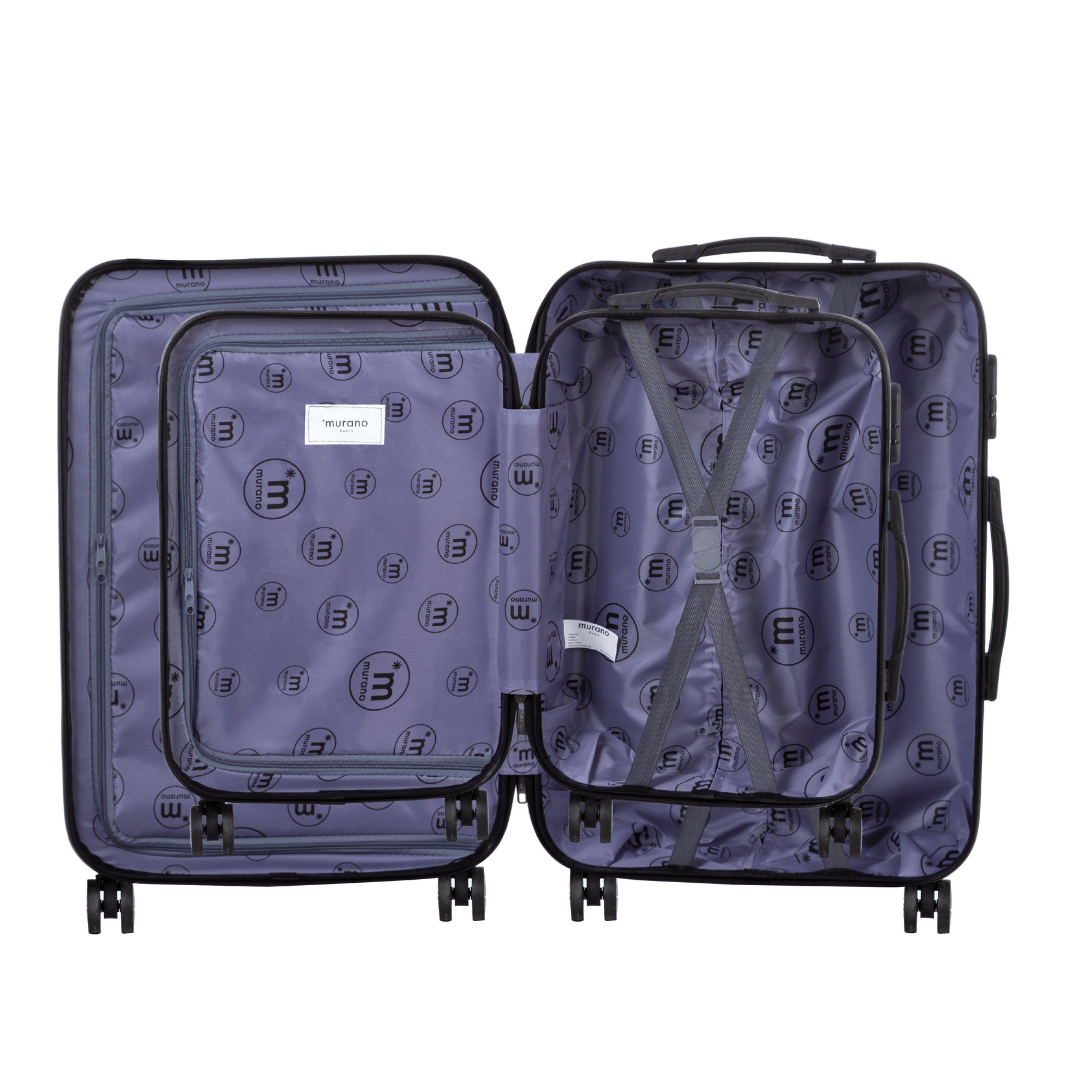 Set de 2 valises Rigide  (M-66cm) (S-56cm) TBO NAVY