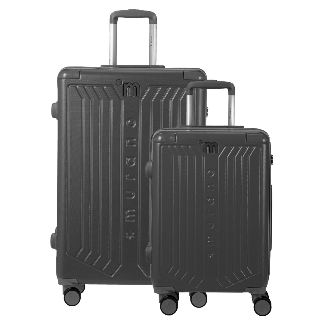 Set de 2 valises Rigide  (L-76cm) (S-56cm) MAD DARK GREY