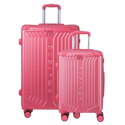 Set de 2 valises Rigide  (L-76cm) (S-56cm) MAD PINK