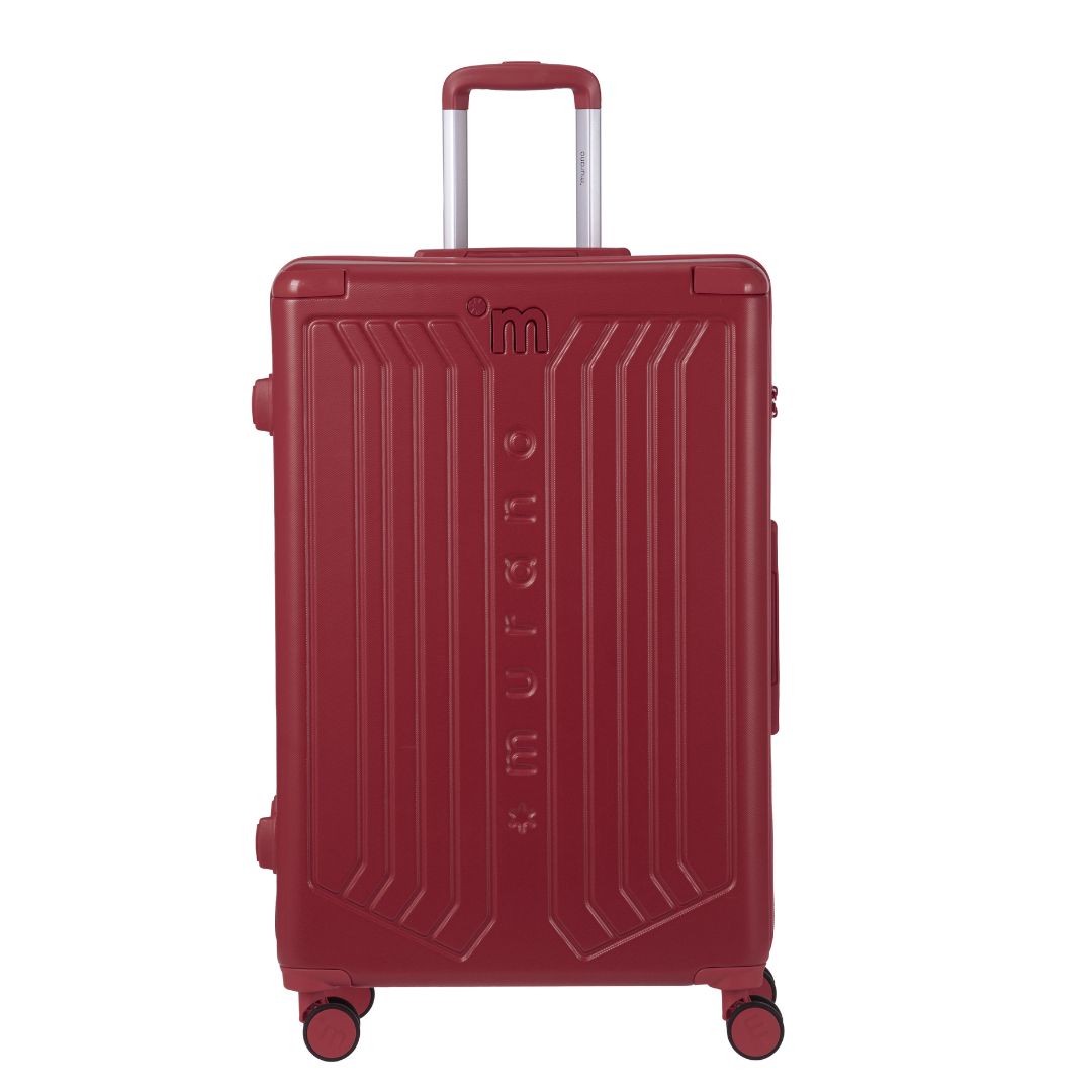 Set de 2 valises Rigide  (L-76cm) (S-56cm) MAD DARK RED