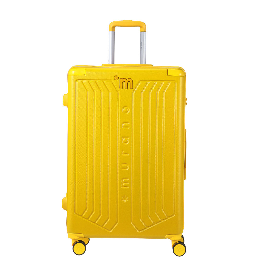 Set de 2 valises Rigide  (L-76cm) (S-56cm) MAD YELLOW