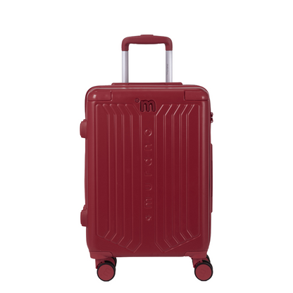 Set de 2 valises Rigide  (L-76cm) (S-56cm) MAD DARK RED