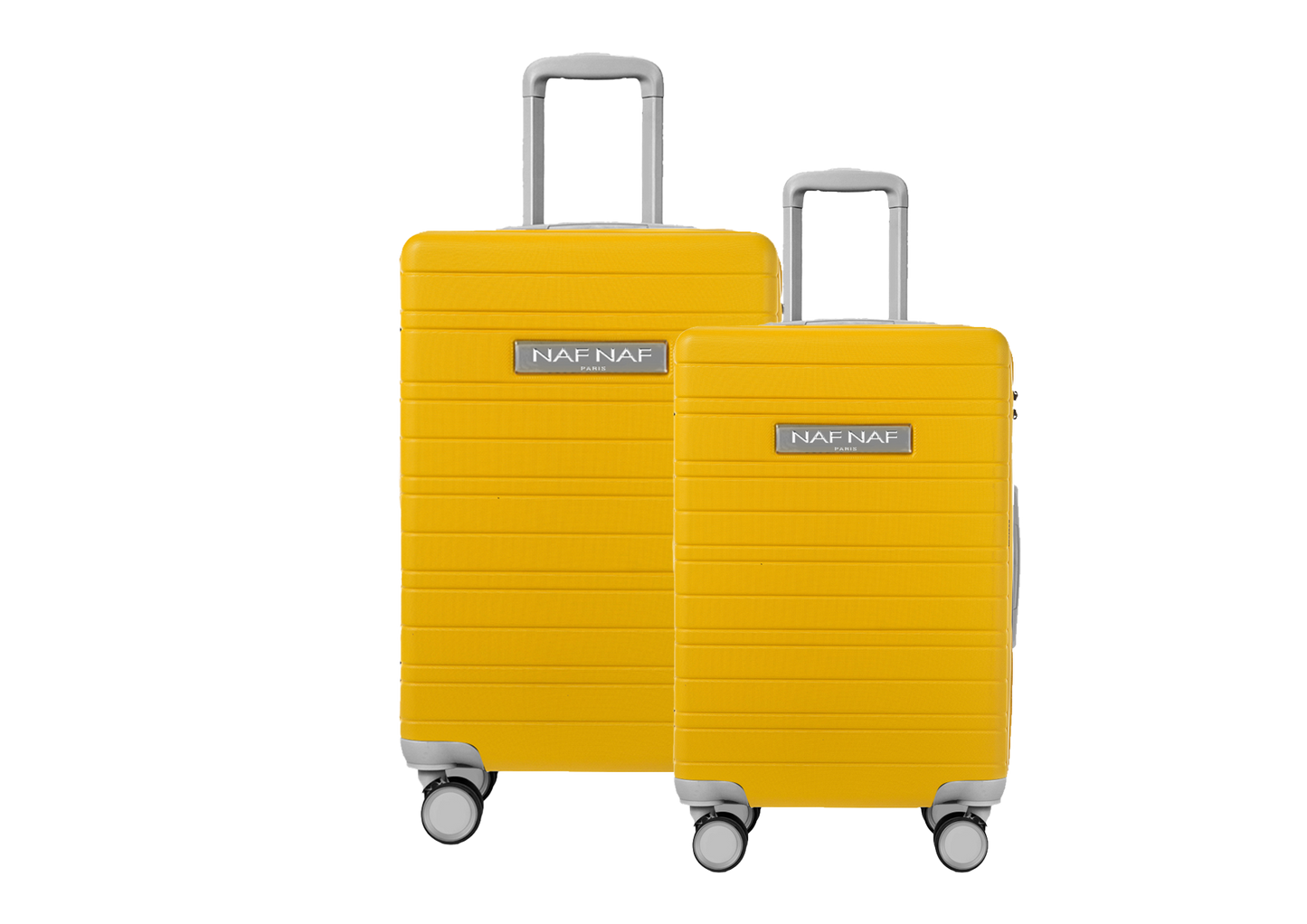 Ensemble de 2 valises S/L TIANA DARK YELLOW NAF NAF