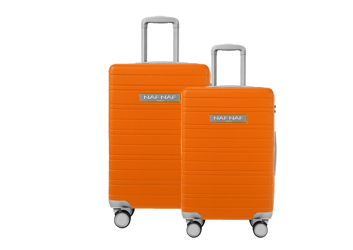 Ensemble de 2 valises S/L TIANA ORANGE NAF NAF