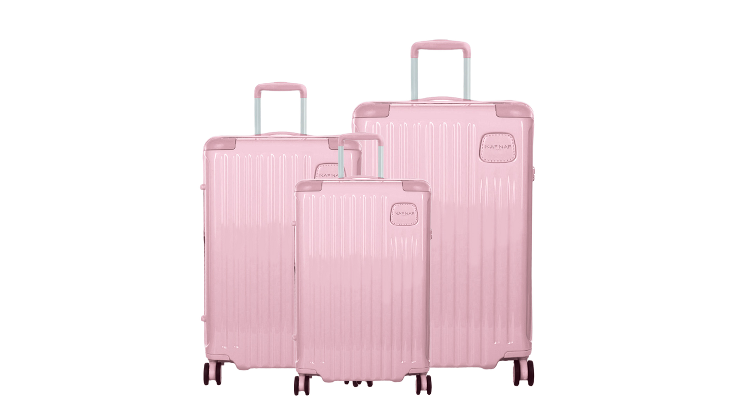 Ensemble de 3 valises S/M/L CENDRILLON BLOSSOM NAF NAF