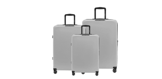 Ensemble de 3 valises S/M/L AURORE SILVER NAF NAF