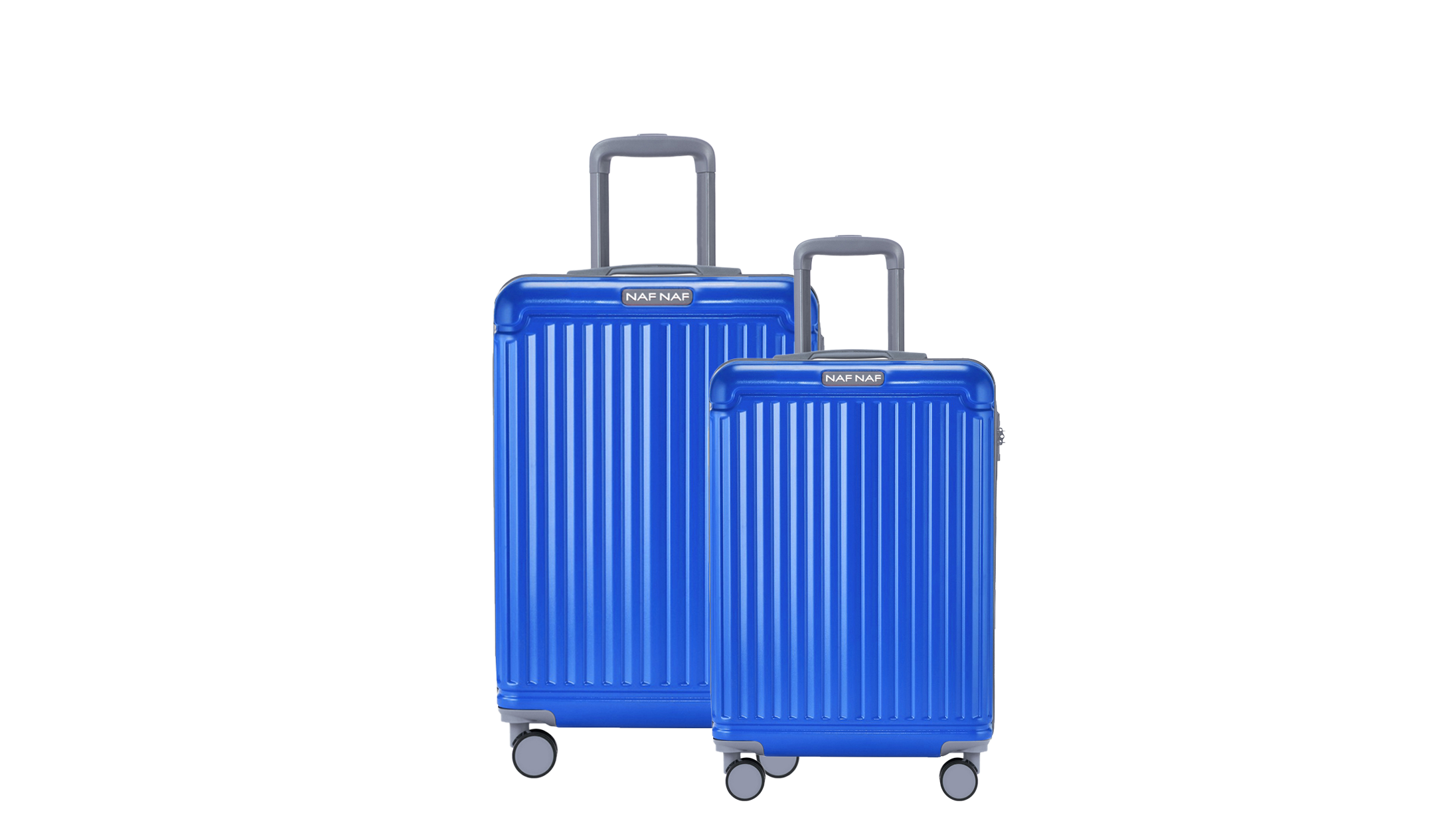 Ensemble de 2 valises S/L BELLE BLUE KLEIN NAF NAF