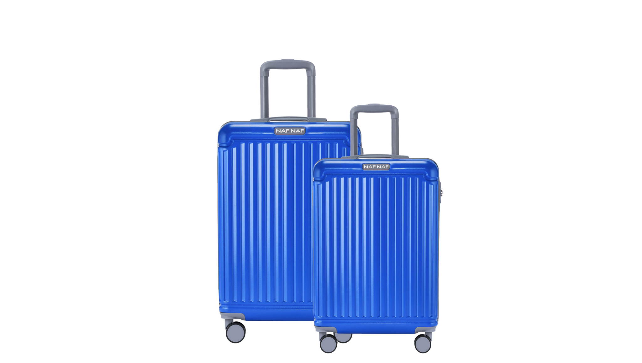 Ensemble de 2 valises S/L BELLE BLUE KLEIN NAF NAF