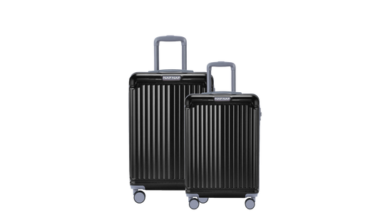 Ensemble de 2 valises S/L BELLE Black NAF NAF