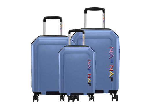 Ensemble de 3 valises S/M/L RAIPONCE NAVY NAF NAF