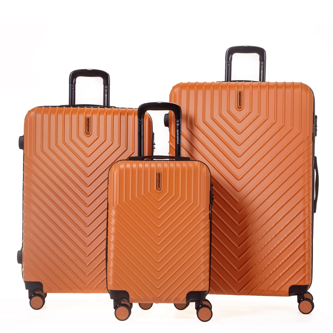 Set de 3 valises Rigides (XL 86 cm) (L-76cm) (S-56cm) TMS BROWN