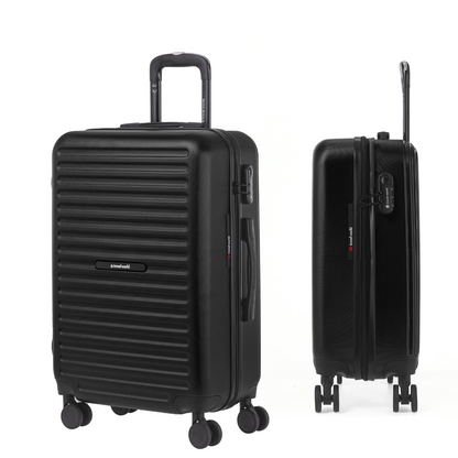 Set de 3 valises Rigides (L-76cm) (M-66cm) (S-56cm) TRN BLACK