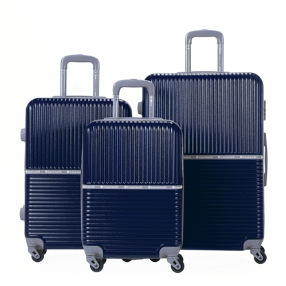 Set de 3 valises Rigides (L-76cm) (M-66cm) (S-56cm) AXA NAVY