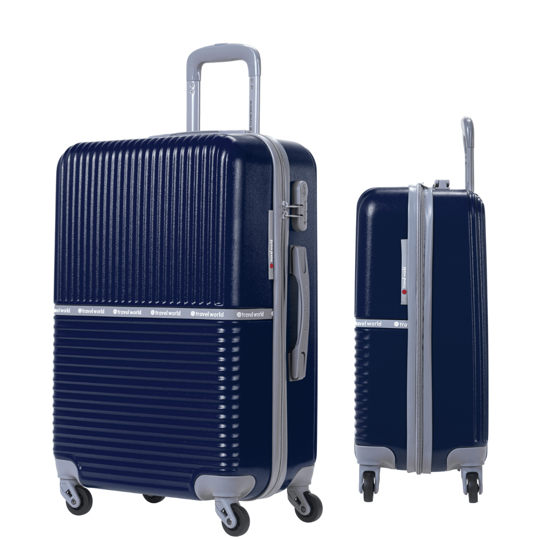 Set de 3 valises Rigides (L-76cm) (M-66cm) (S-56cm) AXA NAVY