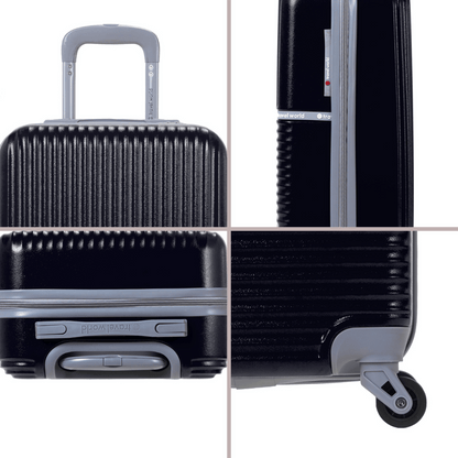 Set de 3 valises Rigides (L-76cm) (M-66cm) (S-56cm) AXA NOIR