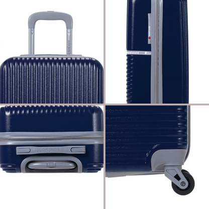 Set de 3 valises Rigides (L-76cm) (M-66cm) (S-56cm) AXA NAVY