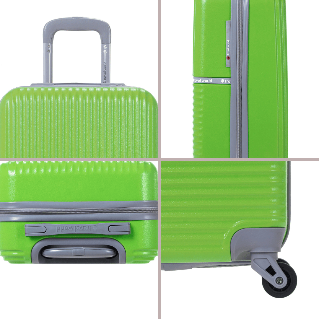 Set de 3 valises Rigides (L-76cm) (M-66cm) (S-56cm) AXA LIME