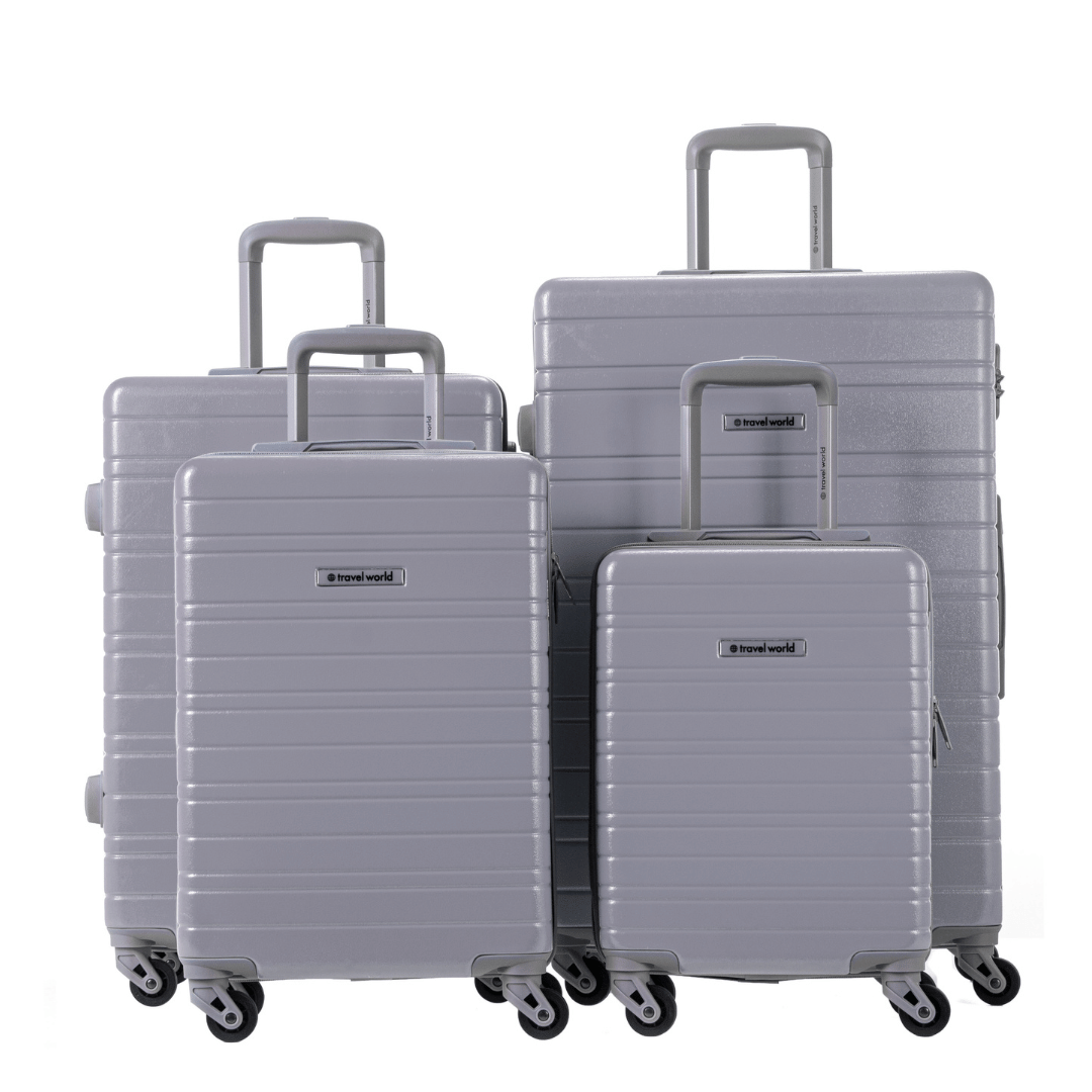 Set de 4 valises Rigides (L-76cm) (M-66cm) (S-56cm) (XS-45cm) BBH SILVER