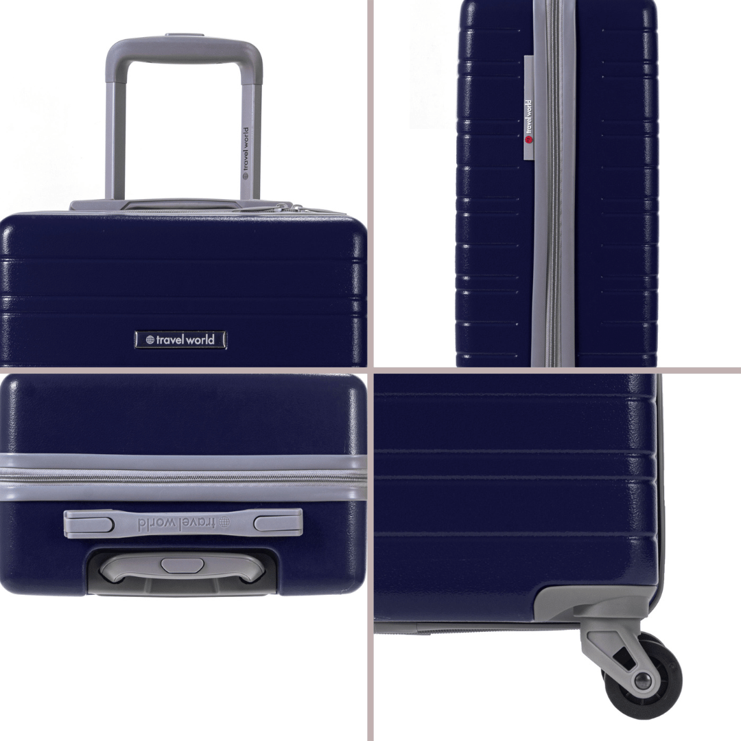 Set de 4 valises Rigides (L-76cm) (M-66cm) (S-56cm) (XS-45cm) BBH NAVY