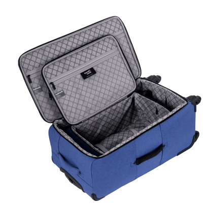 Set de 2 valises Souple  (L-76cm) (S-56cm) BAP BLUE KLEIN