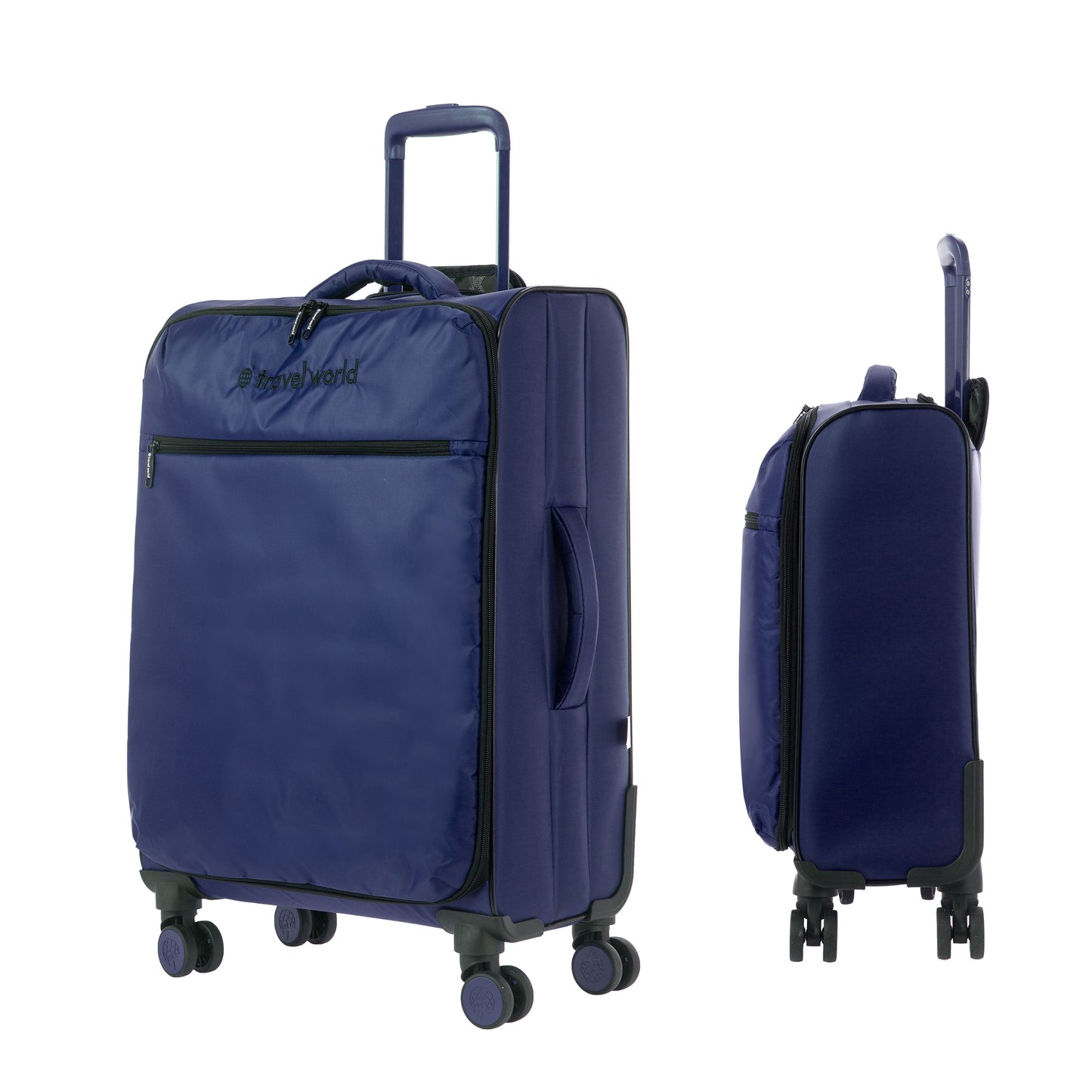 Set de 3 valises Souples S/M/L HIPPO NAVY