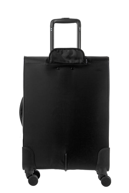 Set de 3 valises Souples S/M/L HIPPO BLACK