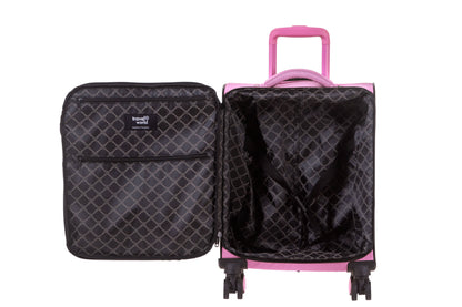 Set de 3 valises Souples S/M/L HIPPO PINK GOLD