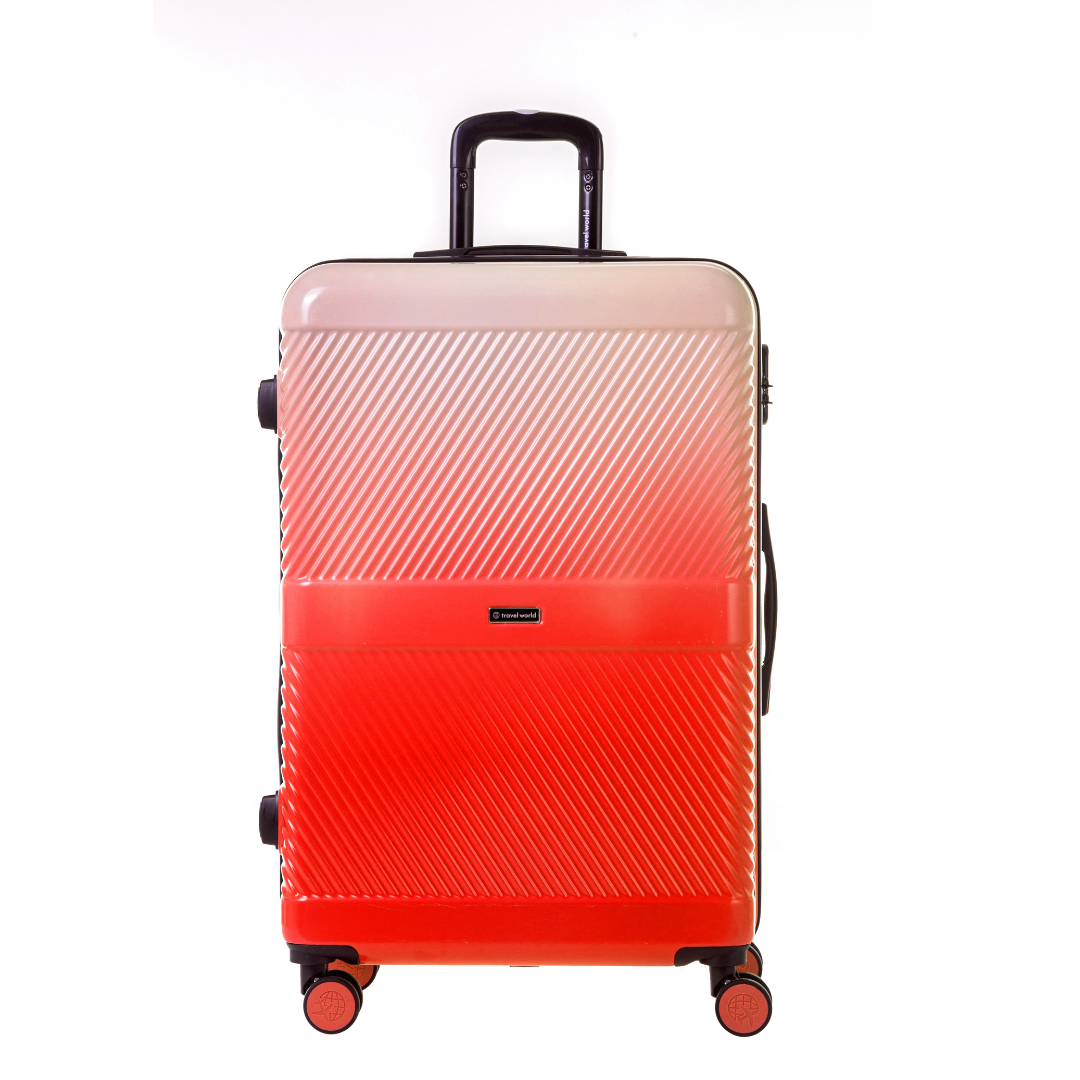 Set de 2 valises Rigide  (L-76cm) (S-56cm) DTW RED