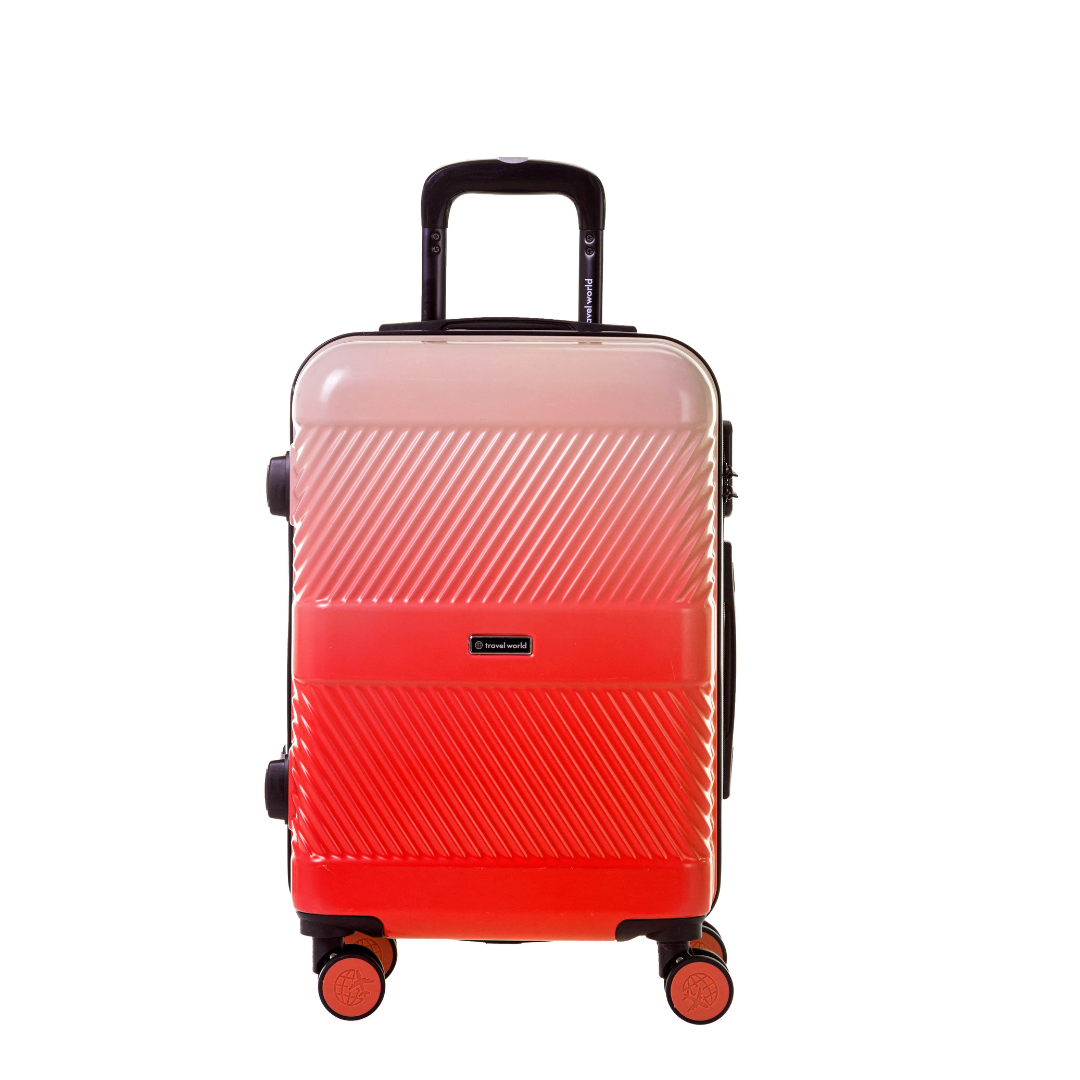 Set de 2 valises Rigide  (L-76cm) (S-56cm) DTW RED