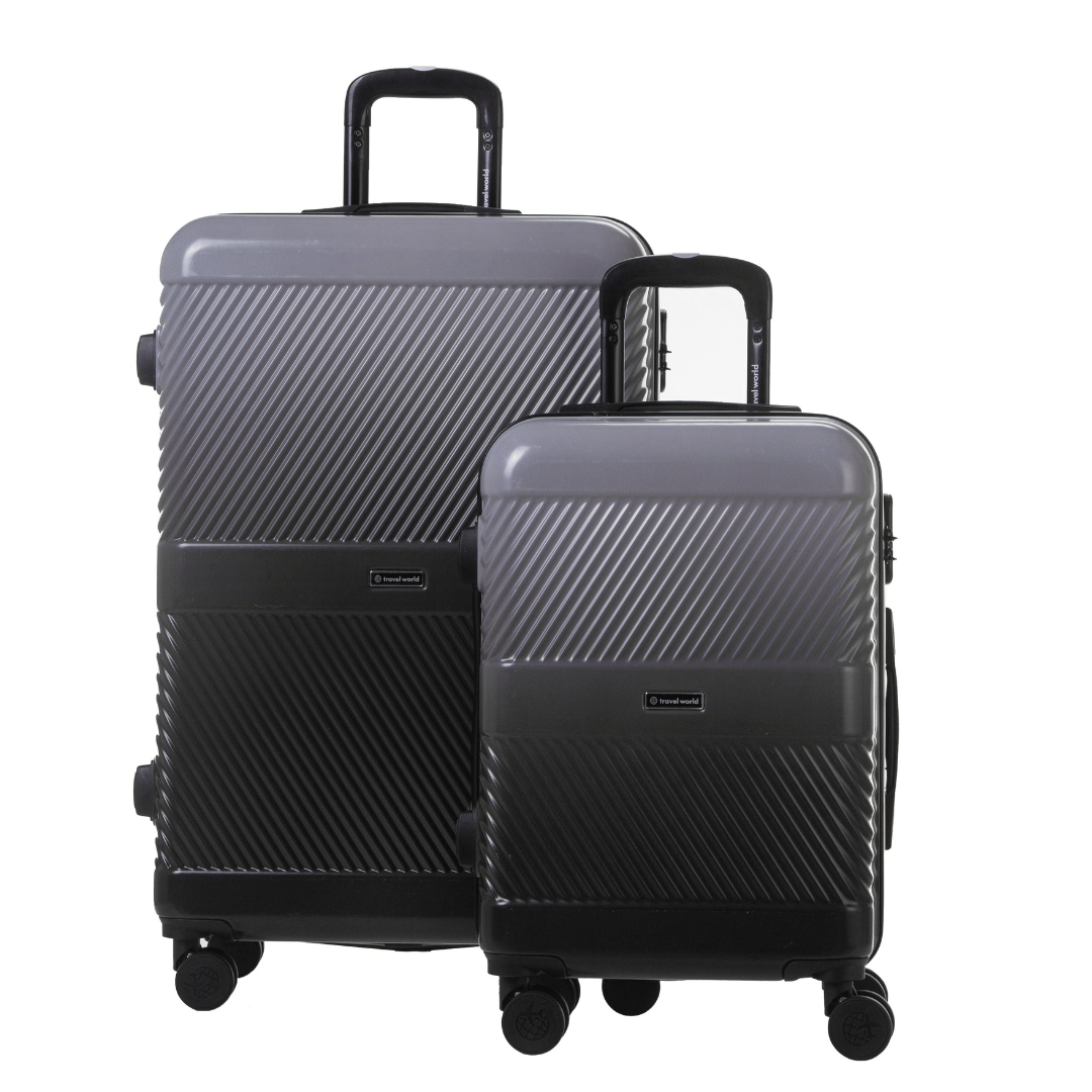 Set de 2 valises Rigide  (L-76cm) (S-56cm) DTW BLACK