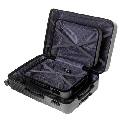 Set de 2 valises Rigide  (L-76cm) (S-56cm) DTW BLACK